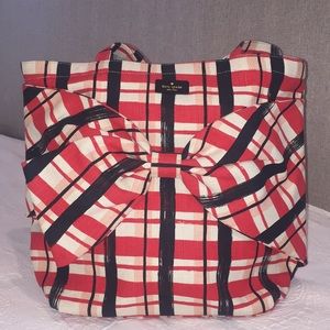Kate Spade On Purpose Plaid Tote